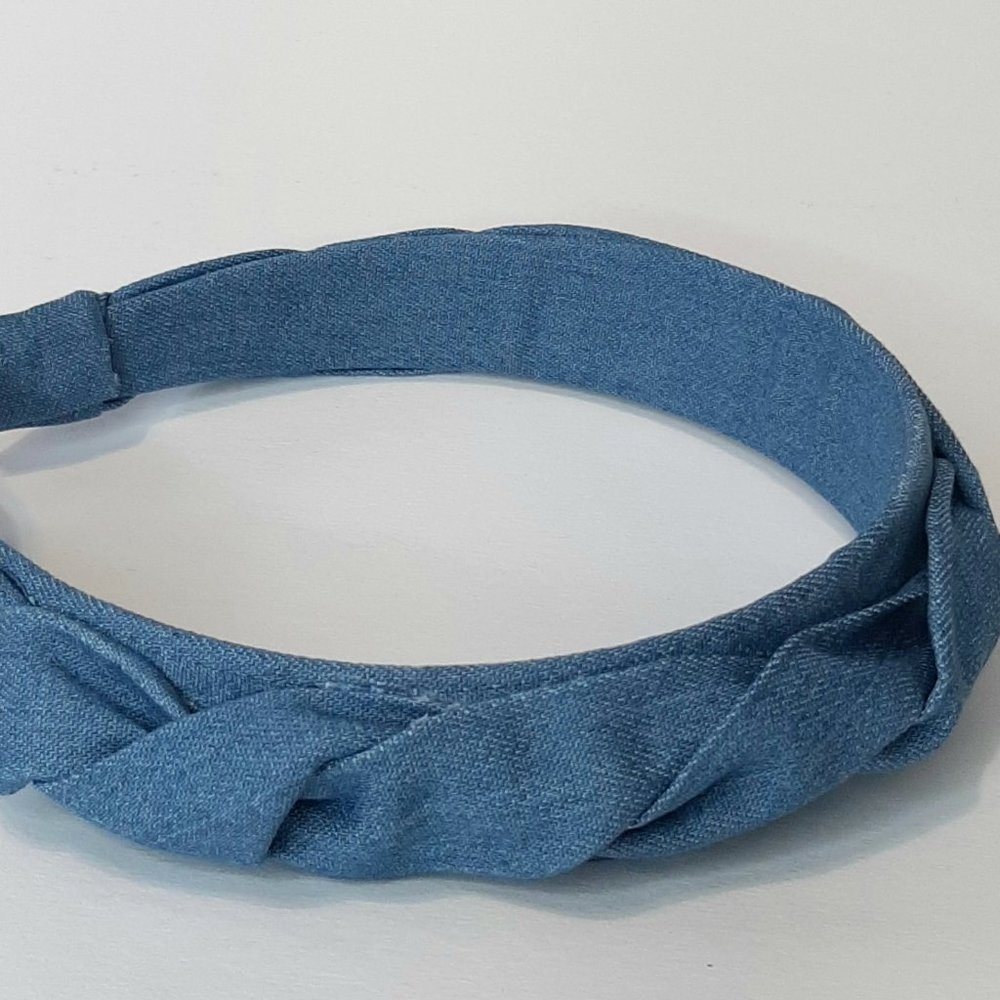 Braided headband for women, Wide hair hoop. - Picture 8 of 9